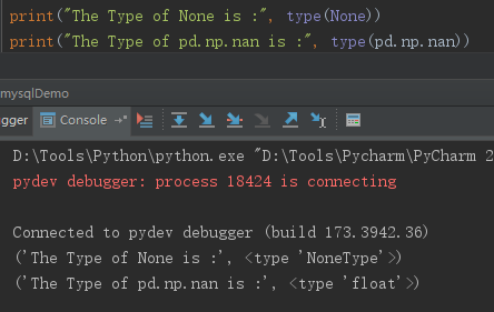 Python_nan值类型