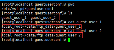 虚拟用户user_config_dir配置