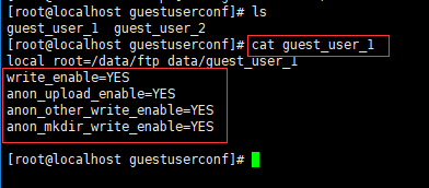 虚拟用户文件权限配置